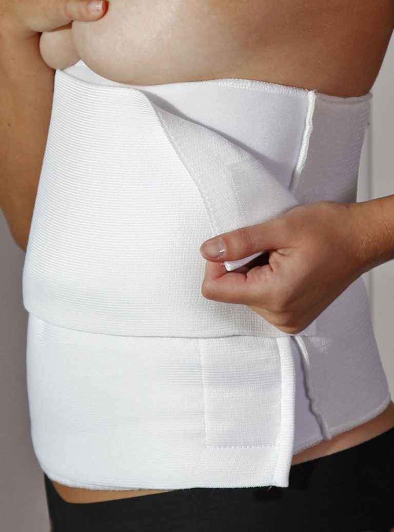 U2712 12 Inch Two Strap Adjustable Abdominoplasty Binder